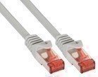 InLine® Patchkabel S/FTP Cat6 250MHz halogenfrei Kupfer grau 15m - Hochwertiges und schnelles Ethernet-Kabel für zuverlässige Verbindungen