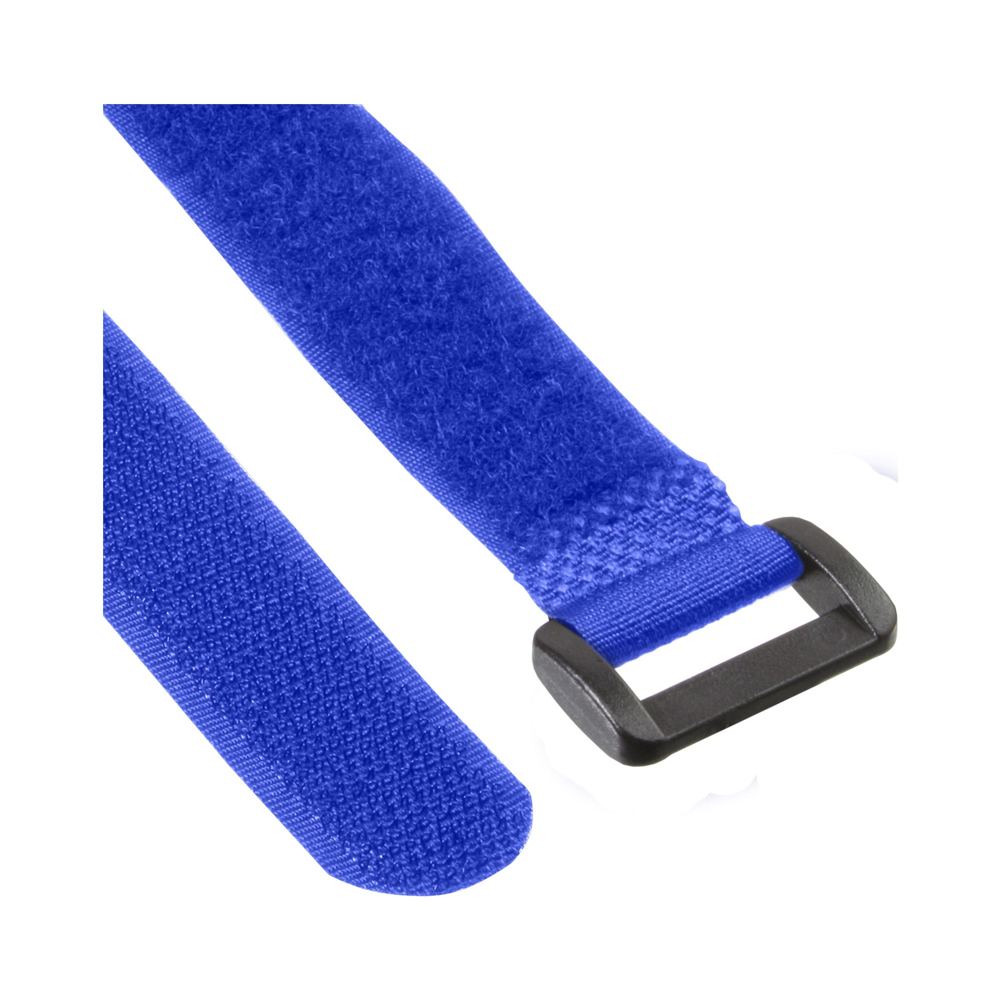 Klettschlaufen 10er Pack, blau, 20x400mm von InLine®