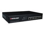 INTELLINET 8-Port PoE+ Desktop Gigabit Switch 8 x PoE-Ports IEEE 802.3at/af Power-over-Ethernet (PoE+/PoE) Endspan