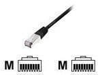 EQUIP Patchkabel C6 S/FTP HF schwarz 5m 250MHz - Hochwertiges Ethernet-Kabel für zuverlässige Verbindungen