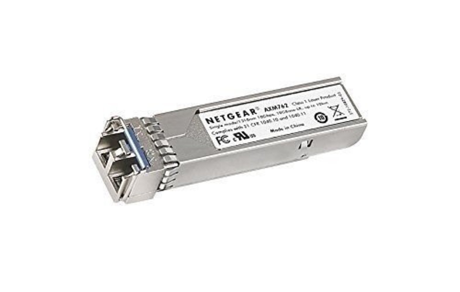 NETGEAR 10 Gigabit LR SFP+ Modul fuer GSM7328S-200EUS und GSM7352S-200EUS