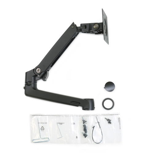ERGOTRON LX Dual Stacking Arm Extension and Collar Kit Matte Black
