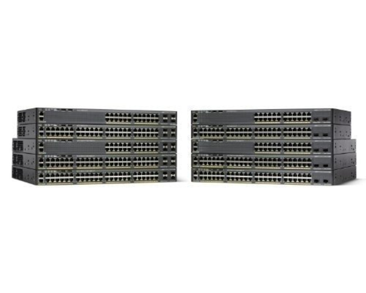 Cisco Switch 24Port Gigabit + 4x SFP L2 Managed WS-C2960X-24TS-L