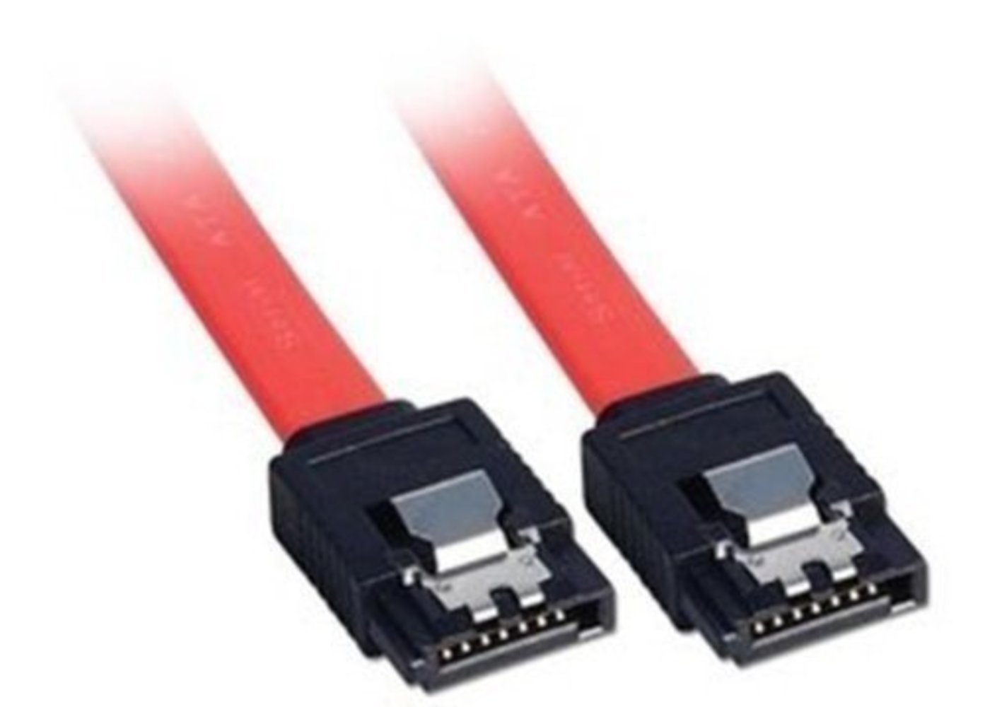 Lindy Internes SATA-Latch-Kabel/1.0m 2x7 pin SATA plug