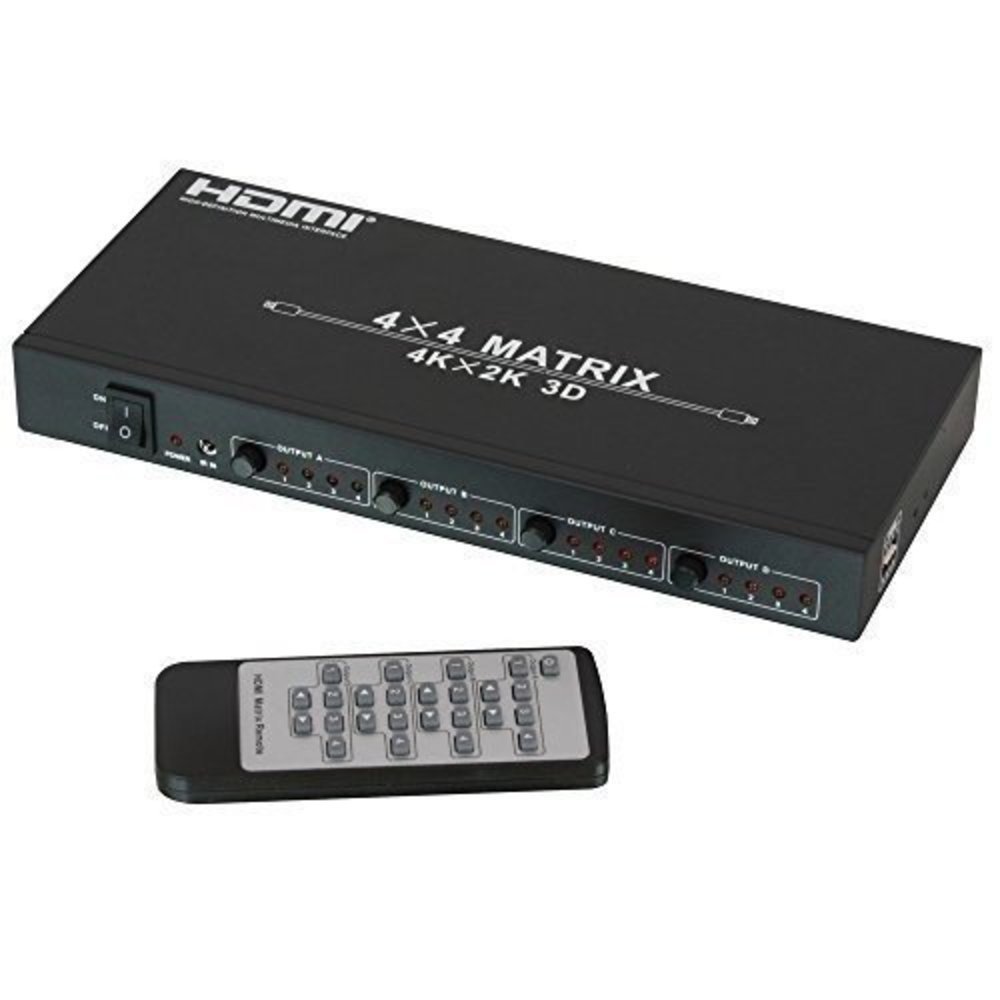 Lindy HDMI 4K UHD 4x4 Matrix 4 In 4 Out HDMI 1.4 bis 4K2K