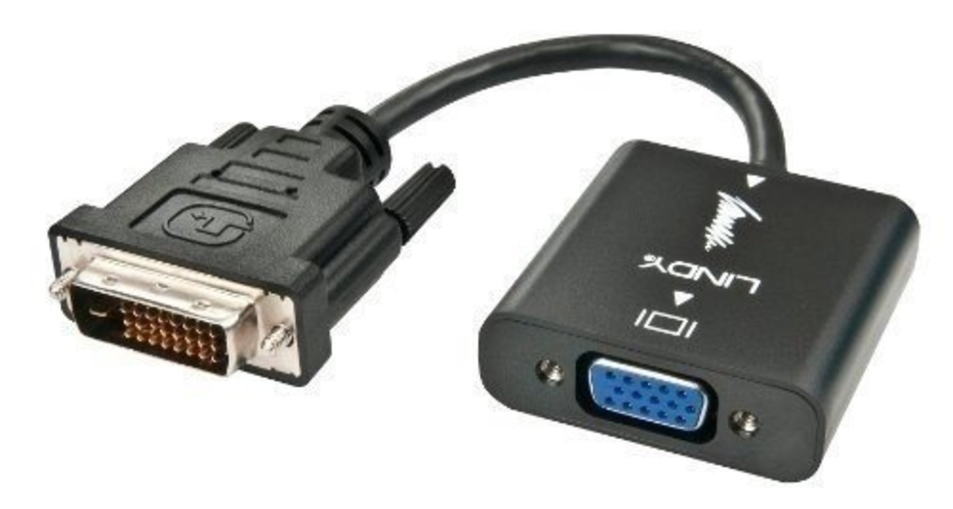 Lindy DVI-D auf VGA Adapter DVI-D St VGA-Buchse max 1200p