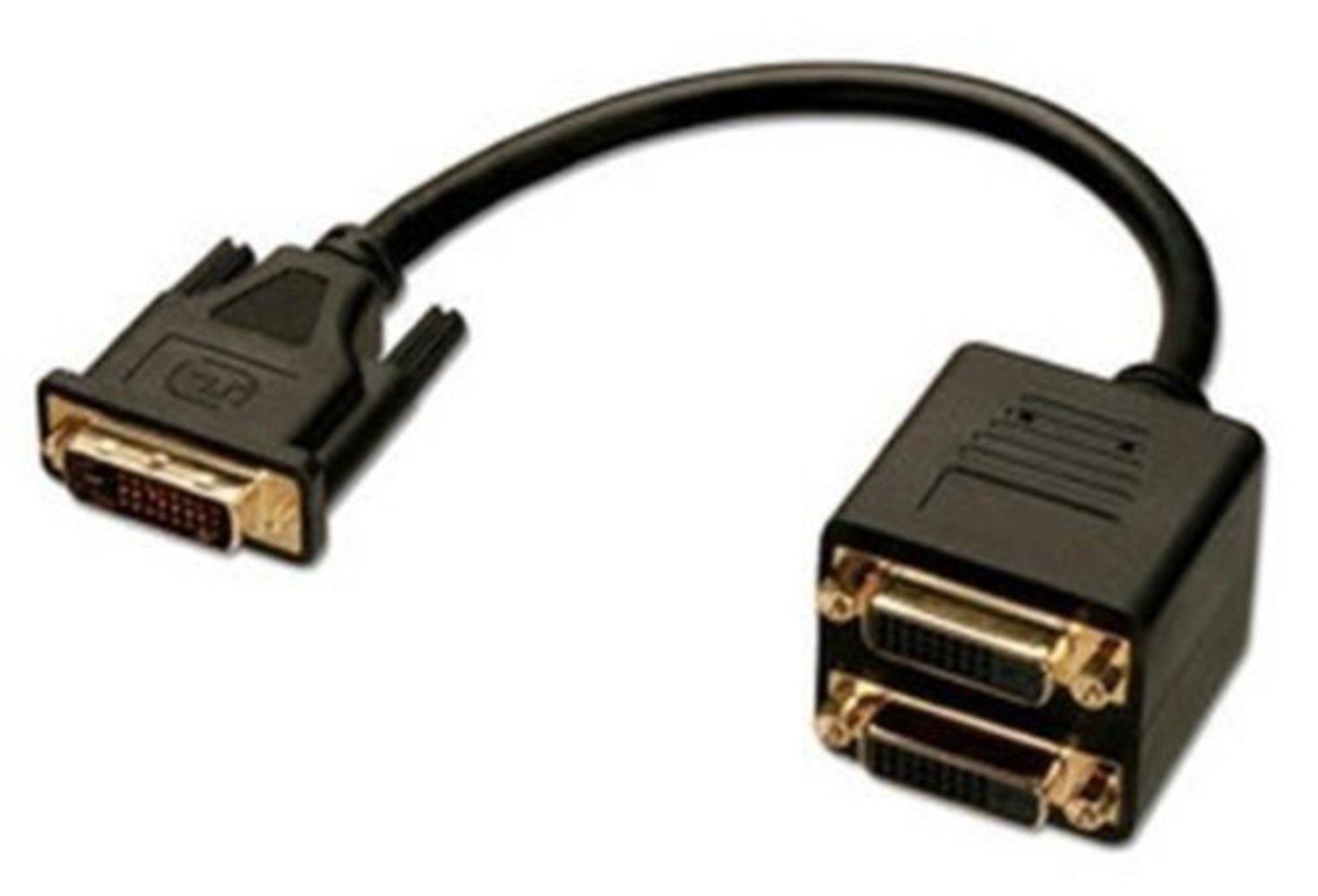 Lindy DVI-Splitterkabel 2 Port 1 x DVI-D M an 2 x DVI-D F