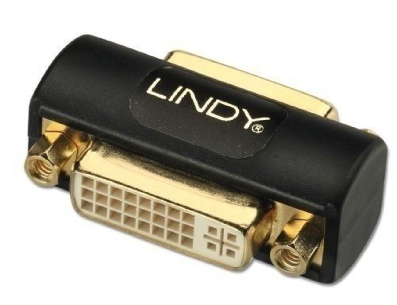 Lindy DVI-I Dual Link Doppelkupplung DVI analog digital vergoldet