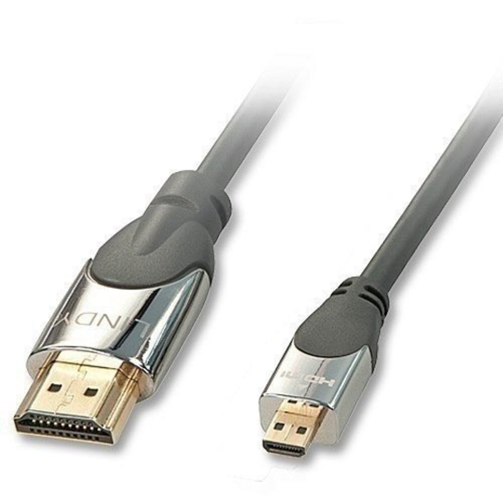 Lindy CROMO« HDMI High Speed Kabel Typ A/D 1m Kabel mit Ethern