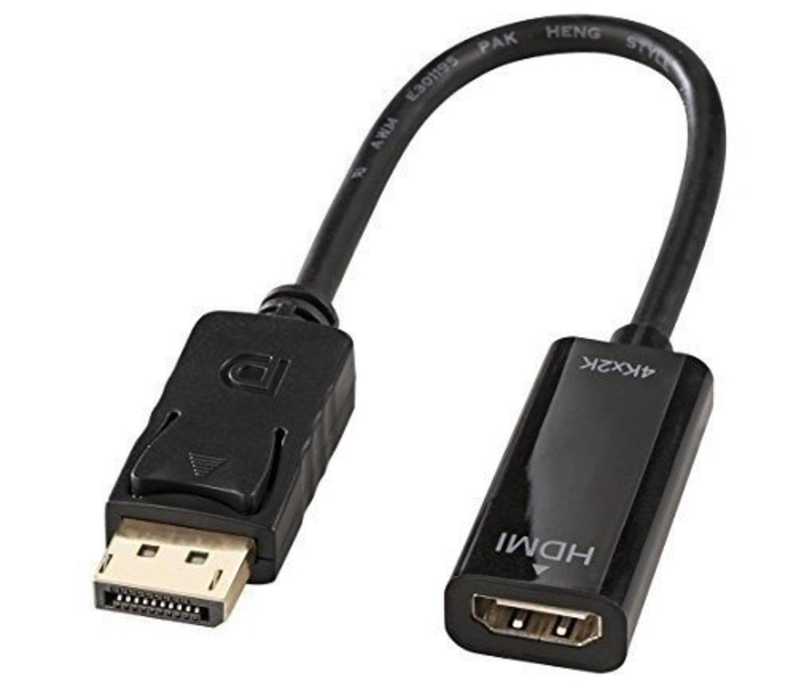 Lindy DisplayPort an HDMI 4K Adapter (passiv) DPort M an HDMI F