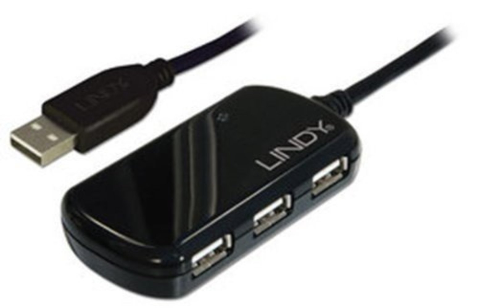 Lindy USB2.0 Active Extension Hub Pro 8m 4 Port Netzteil/USB 2