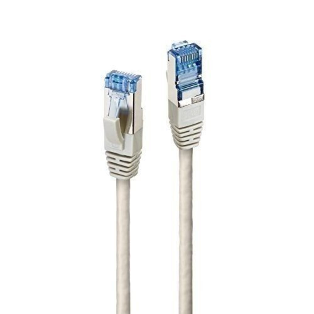 Lindy Cat6A S/FTP PIMF LSOH grau 3m Patchkabel - Hochwertiges Ethernet Kabel für schnelle Datenübertragung