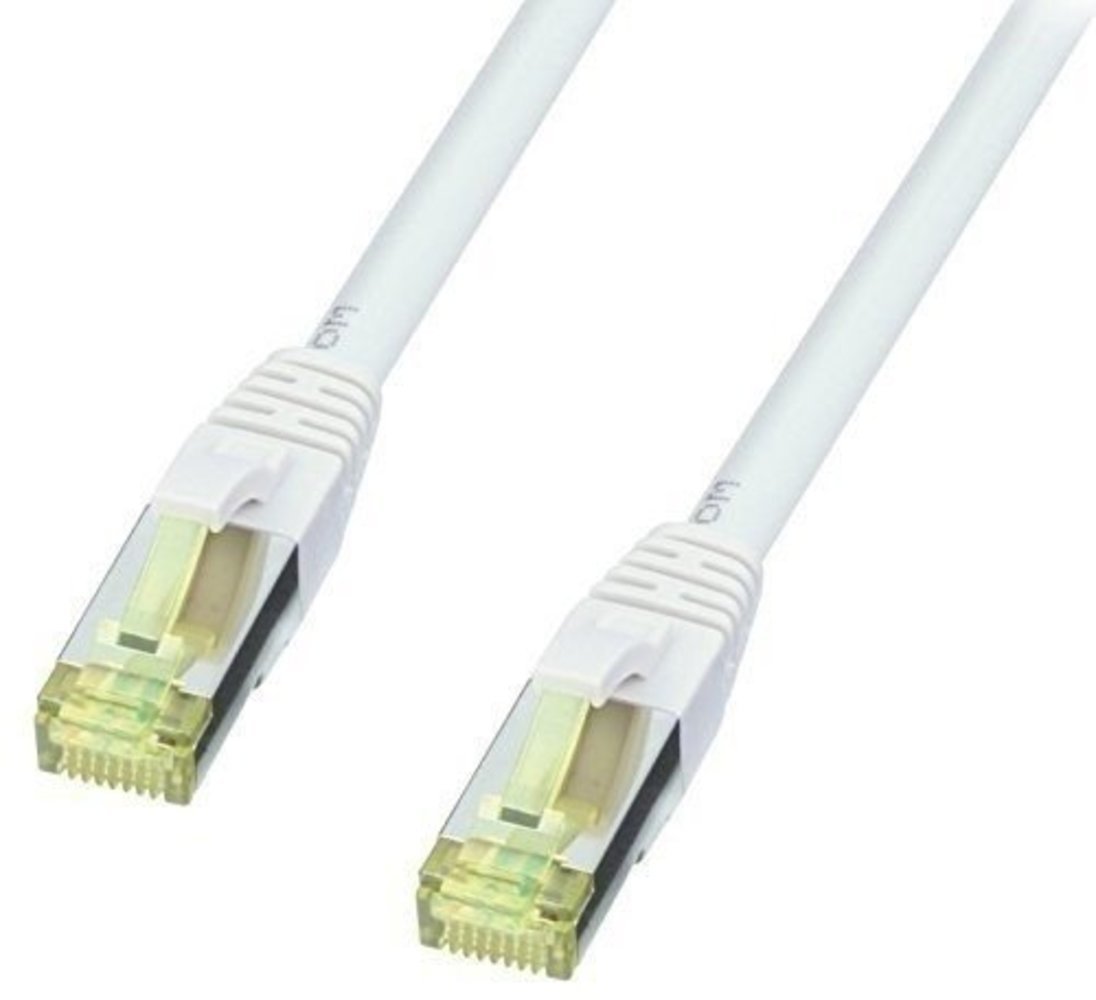 Lindy Cat7 S/FTP PIMF LSOH grau 0.3m Patchkabel – Hocheffizientes Netzwerkkabel für schnelle Datenübertragung