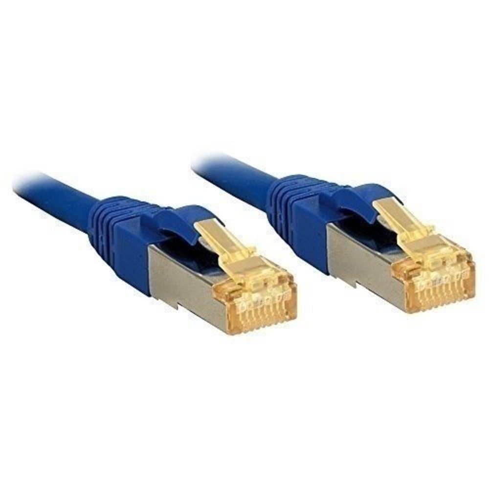 Lindy Cat7 S/FTP PIMF LSOH Blau 3m Patchkabel - Hochwertiges Ethernet Kabel für schnelle und zuverlässige Netzwerkverbindungen