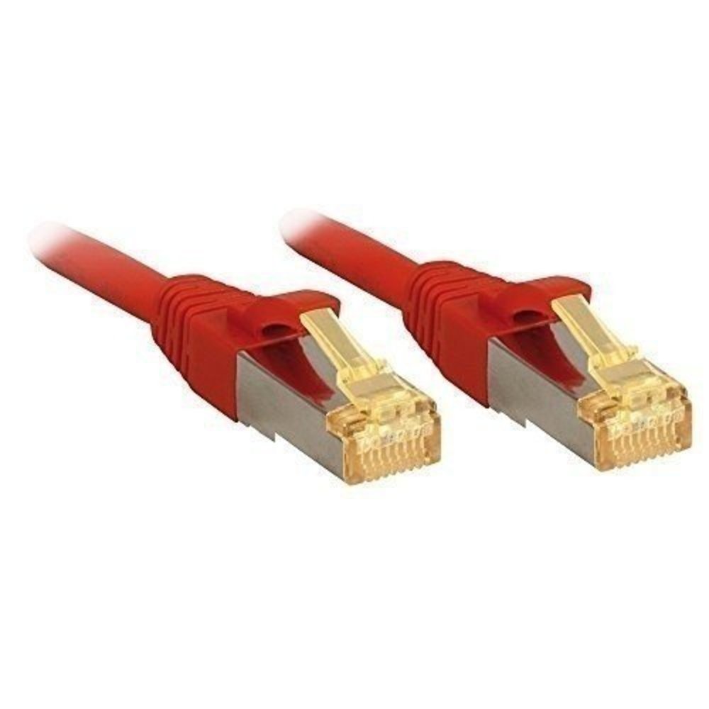  Produkttitel: Lindy Cat7 S/FTP PIMF LSOH Patchkabel - 10m, rot | Hochwertiges LAN-Kabel