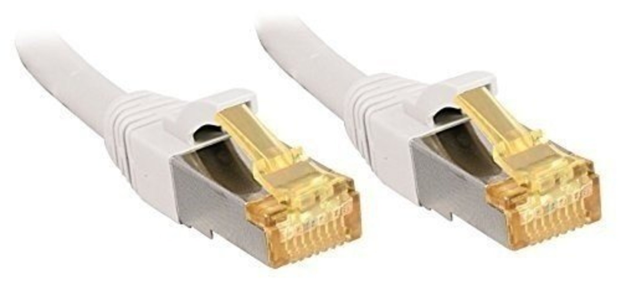 Lindy Cat7 S/FTP PIMF LSOH weiß 0.3m Patchkabel - Hochwertiges Ethernet Kabel für schnelle und sichere Datenübertragung
