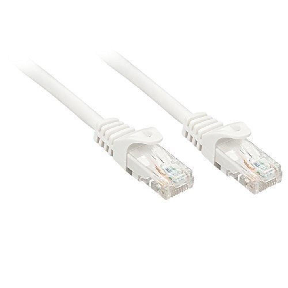 Lindy Basic Cat6 U/UTP Kabel weiß 0.5m