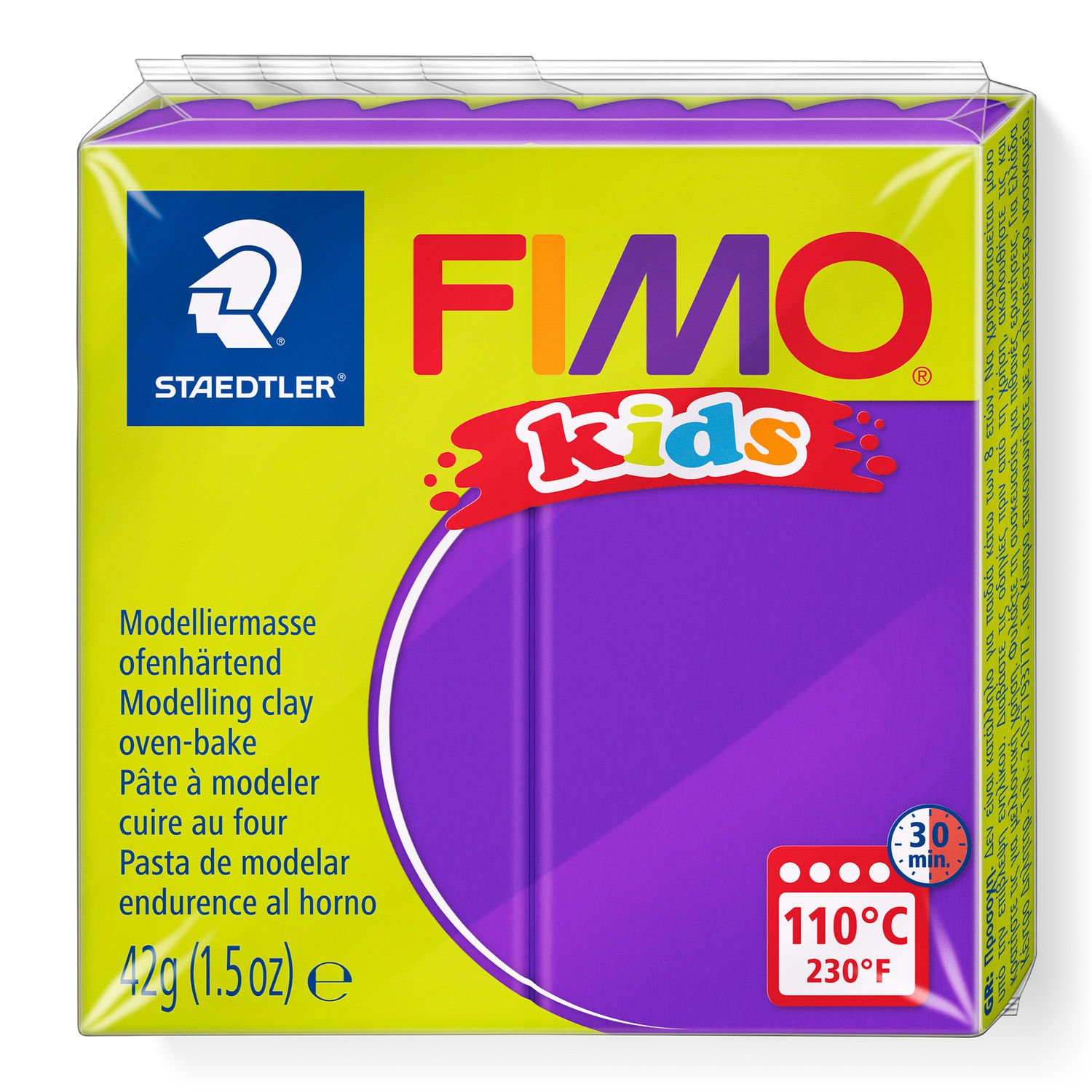 Staedtler FIMO 8030 - Lila Knetmasse für Kinder - 1 Stück - 110 °C