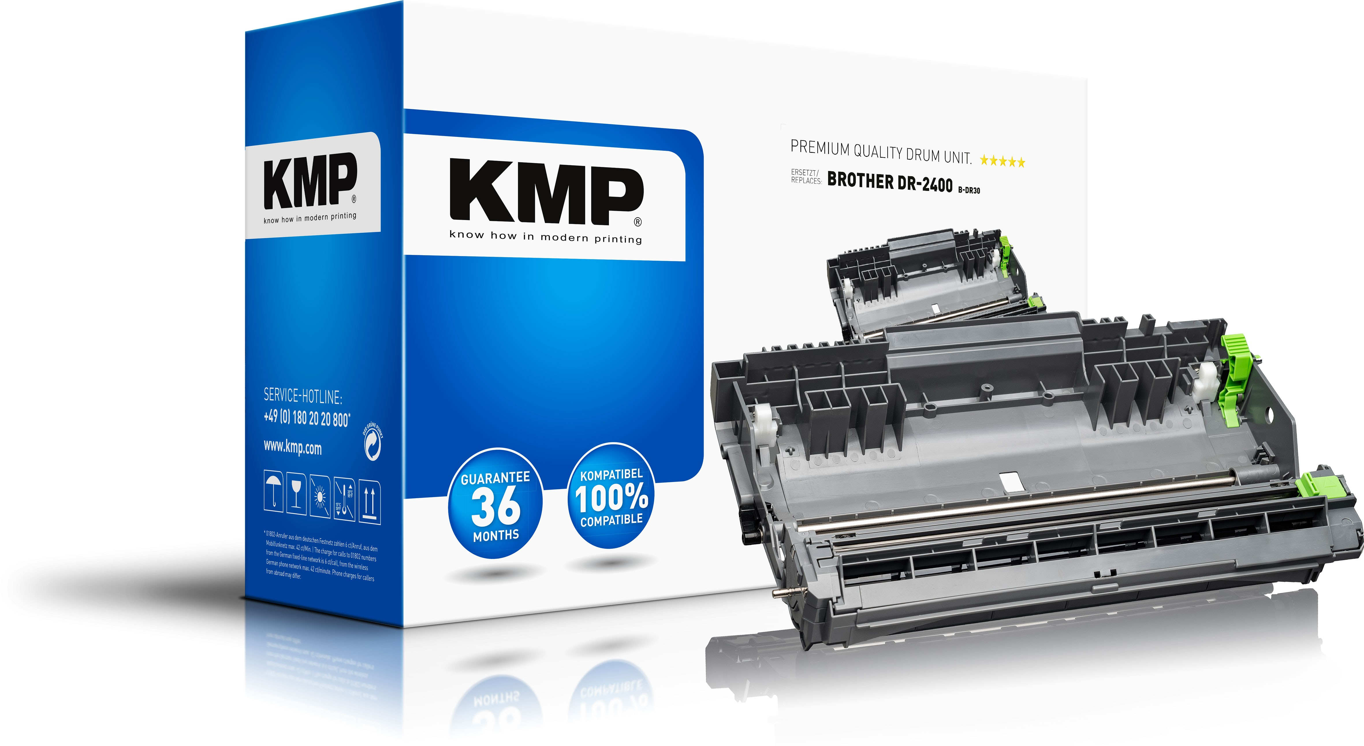 KMP Trommel Brother DR-2400/DR2400 12000 S B-DR30 remanufactured