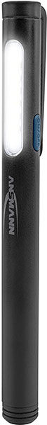 ANSMANN PL130B Taschenlampe - Stiftl Stiftleuchte mit Halteclip und Magnet