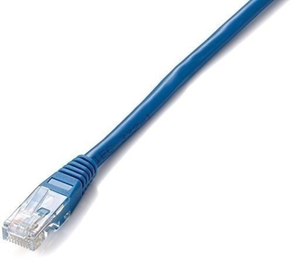 equip CCA Patchkabel U/UTP 2xRJ45 Cat5e blau 15m - Hochwertiges Ethernet-Kabel für schnelle und zuverlässige Verbindungen