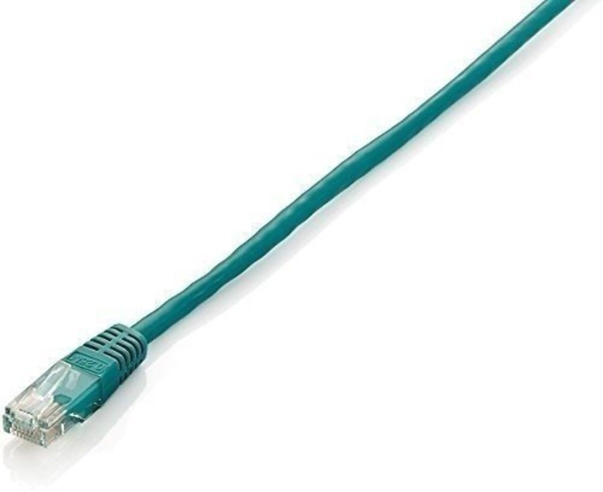 Equip CCA Patchkabel U/UTP 2xRJ45 Cat6 grün 1.0m - Hochwertiges, langlebiges Ethernet-Kabel für zuverlässige Netzwerkverbindungen