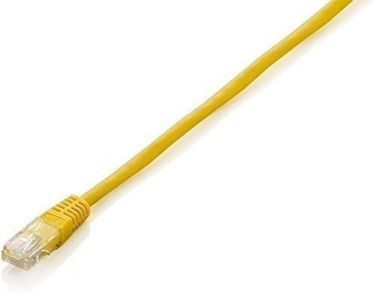 Equip CCA Patchkabel U/UTP 2xRJ45 Cat6 gelb 2.0m - Hochwertiges Ethernet-Kabel für schnelle und zuverlässige Verbindungen