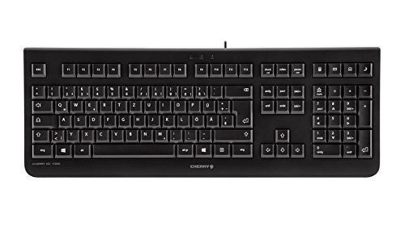 CHERRY Tastatur KC 1000 black USB italienisches Layout