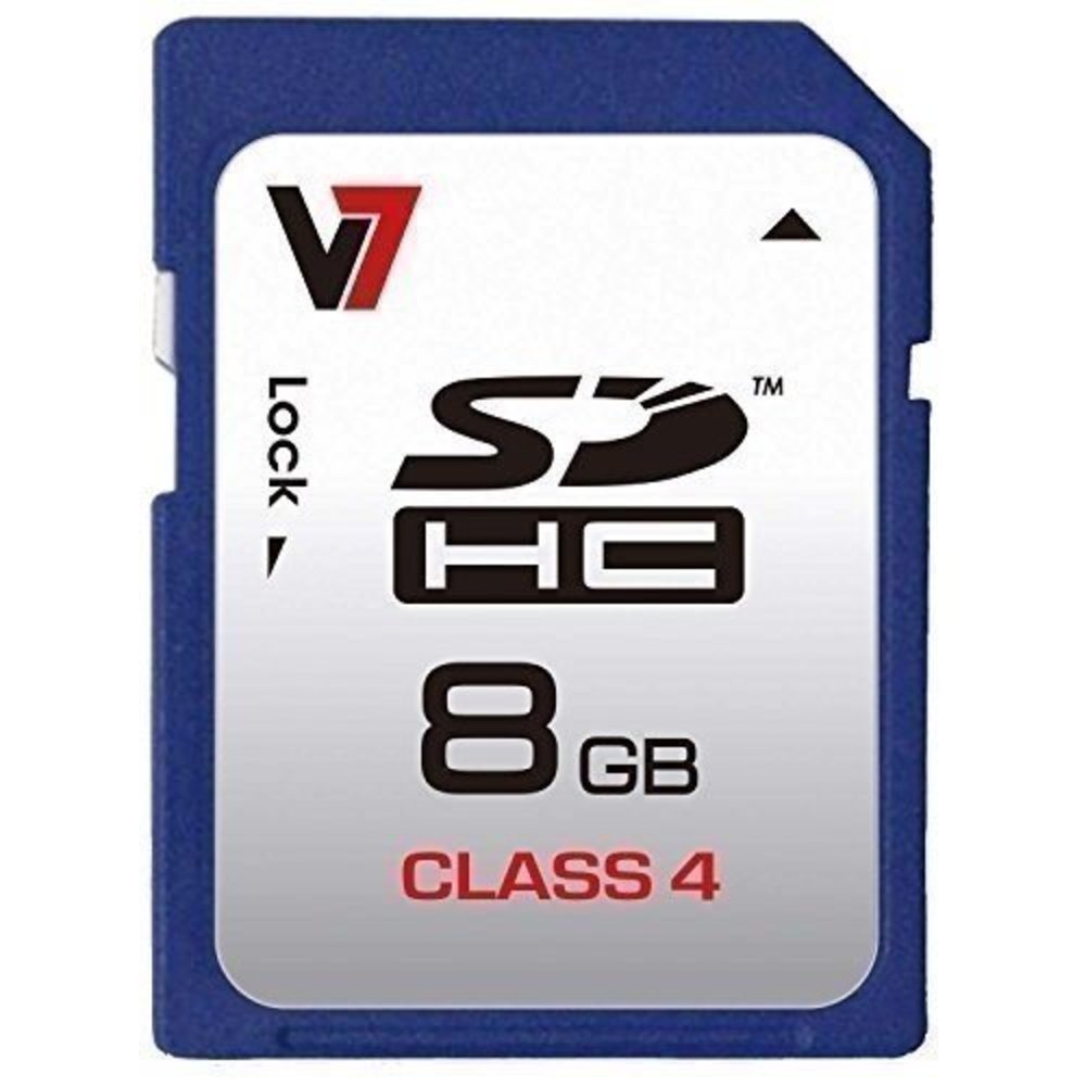 V7 8GB SDHC-Speicherkarte, Klasse 4