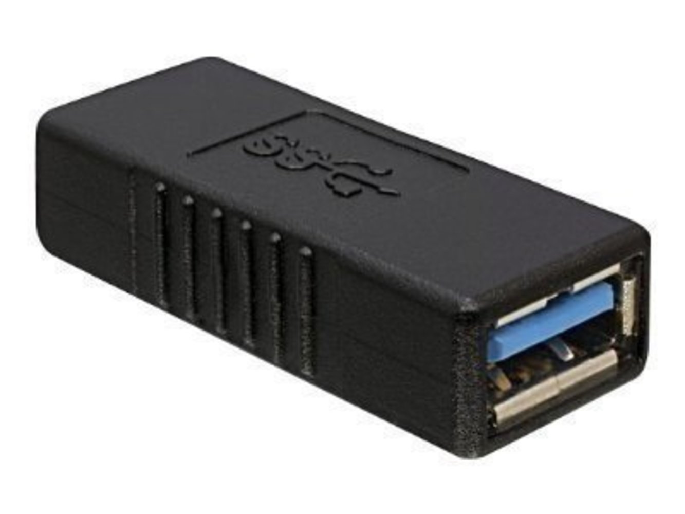 DELOCK Adapter USB 3.0 A/A Bu/Bu - Hochwertiger USB 3.0 Adapter für schnelle Datenübertragung