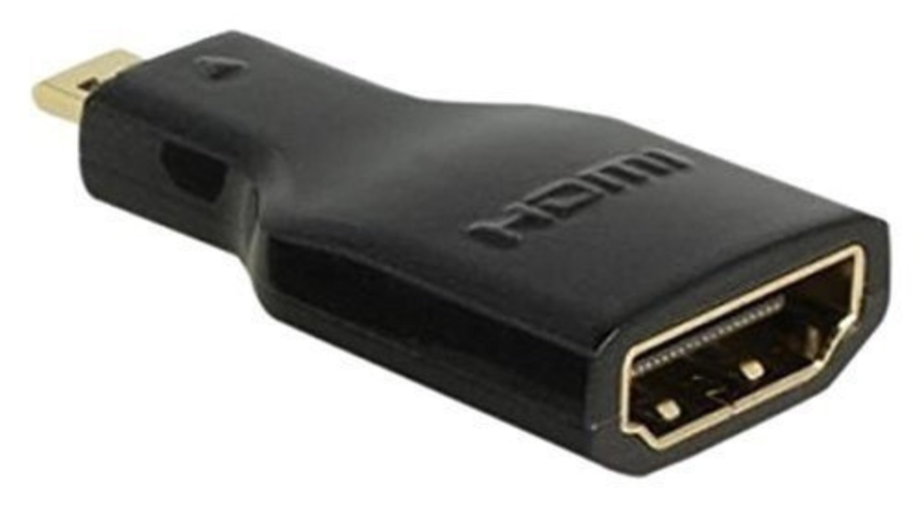 HDMI Adapter Delock A->micro D Bu/St 4K Metallgehäuse