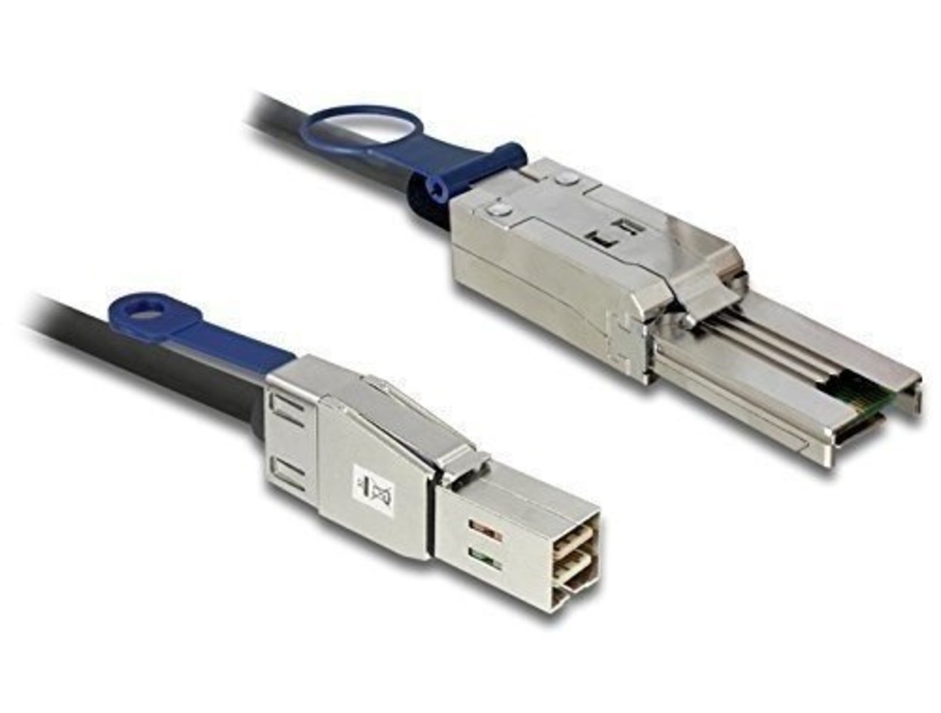 DELOCK Kabel mini SAS HD SFF-8644 > mini SAS 26 Pin SFF-8088 2 m - Hohe Datenübertragungsrate und zuverlässige Verbindung