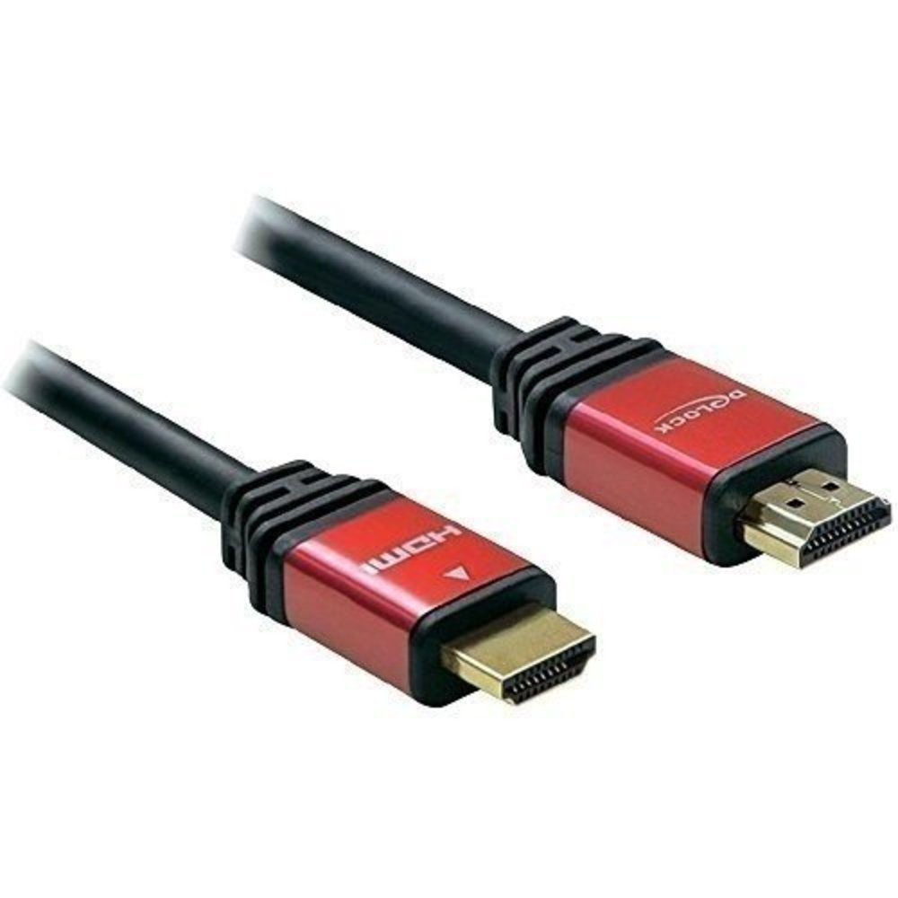 HDMI Kabel Delock High Speed A-A St/St 5m Premium - Zuverlässige und Hochleistungsverbindung für Audio- und Videoübertragungen