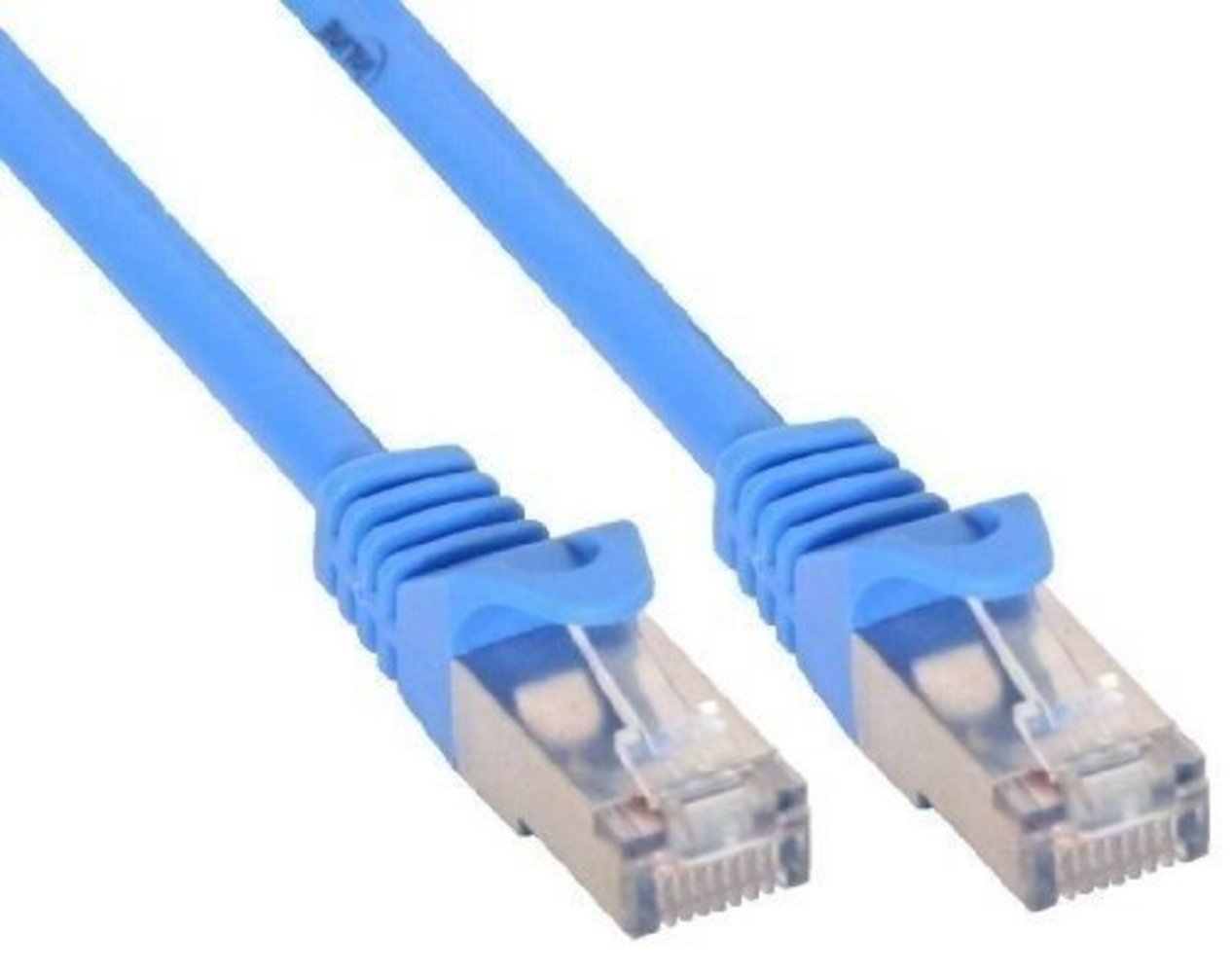 InLine® Patchkabel F/UTP Cat5e blau 10m - Hochwertiges Ethernet Kabel für zuverlässige Verbindungen