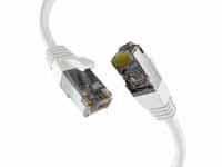 EFB Netzwerkkabel CAT8.1 S/FTP PIMF 40GB Ethernet Kupfer 5m weiss