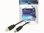 MediaRange USB Kabel A->B St/St 5m schwarz - Hohe Qualität und Langlebigkeit