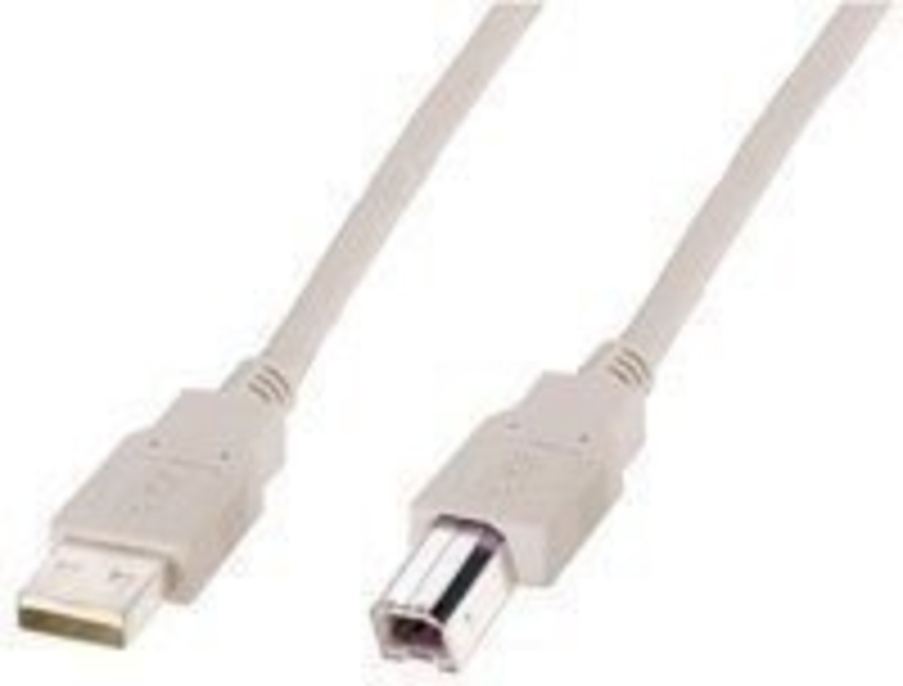 Mcab Kabel USB 2.0 A zu B 5M GRAU
