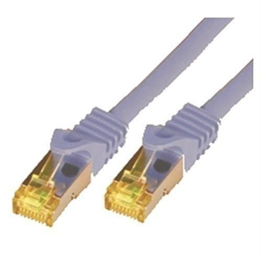 Produktname: Mcab Netzwerkkabel CAT7 S-FTP, PIMF, LSZH, 0,50m, grau