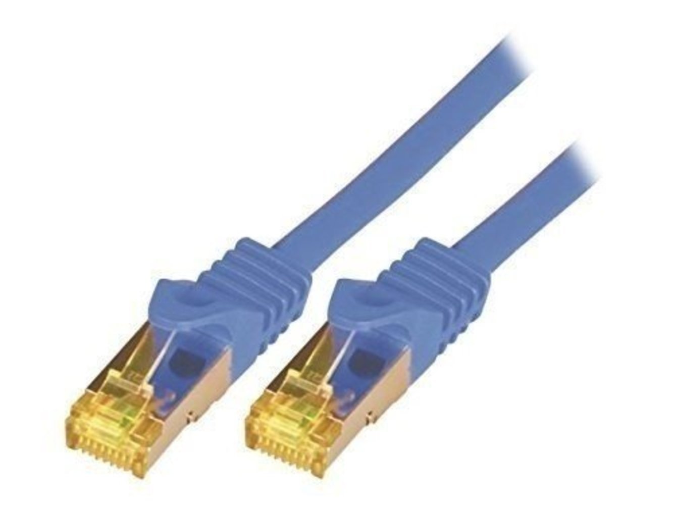 Kabel Mcab CAT7 S-FTP-PIMF-LSZH-5.00M in Blau