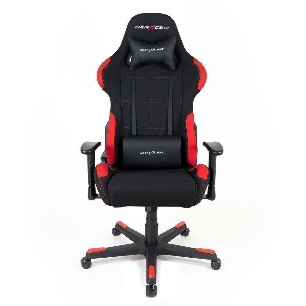 DXRacer Gaming Stuhl. F-Serie. Formula. Stoff-Mesh. schwarz-rot - Technik  aus über 200.000 Produkten