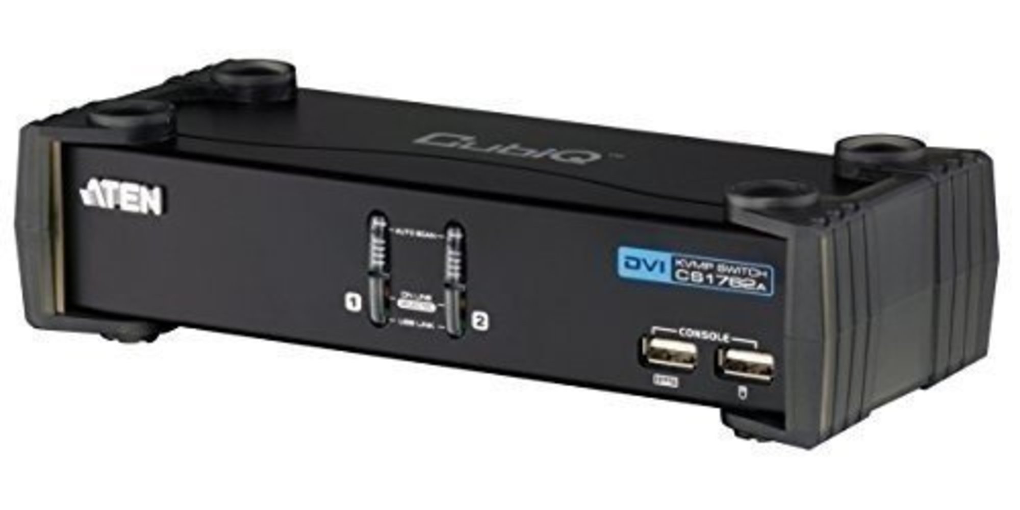 KVMP Switch ATEN 2-fach CubiQ CS1762A DVI USB Audio