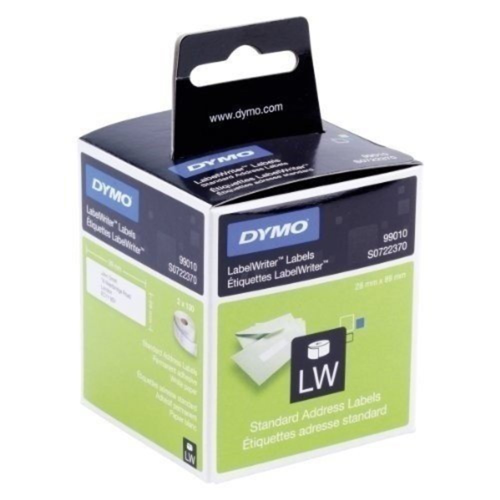 DYMO LW-Adress-Etiketten 2 Rollen á 130 Etiketten