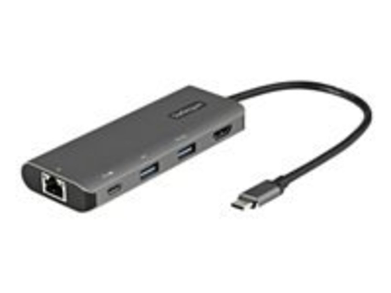 STARTECH.COM USB-C Multiport Adapter - 10Gbit/s USB3.1 Gen2 Mini Dock - 4K 30Hz HDMI - Stromversorgung 3.0 Passthrough - 100W