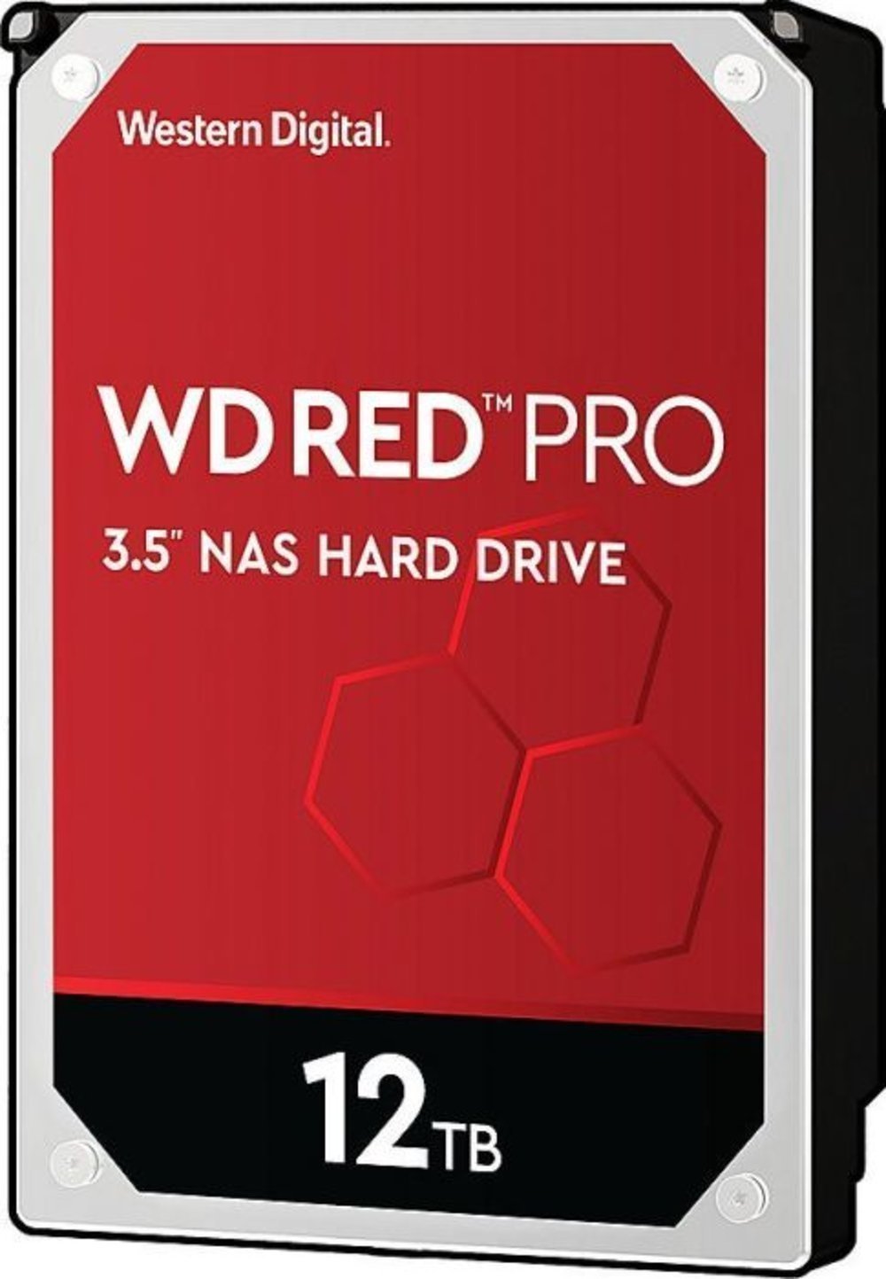 WD Red Pro 12TB SATA 6Gb/s 256MB Cache Internal 8.9cm 3.5 Zoll 24x7 7200rpm optimized for SOHO Nas Systems 1-24 Bay HDD Bulk