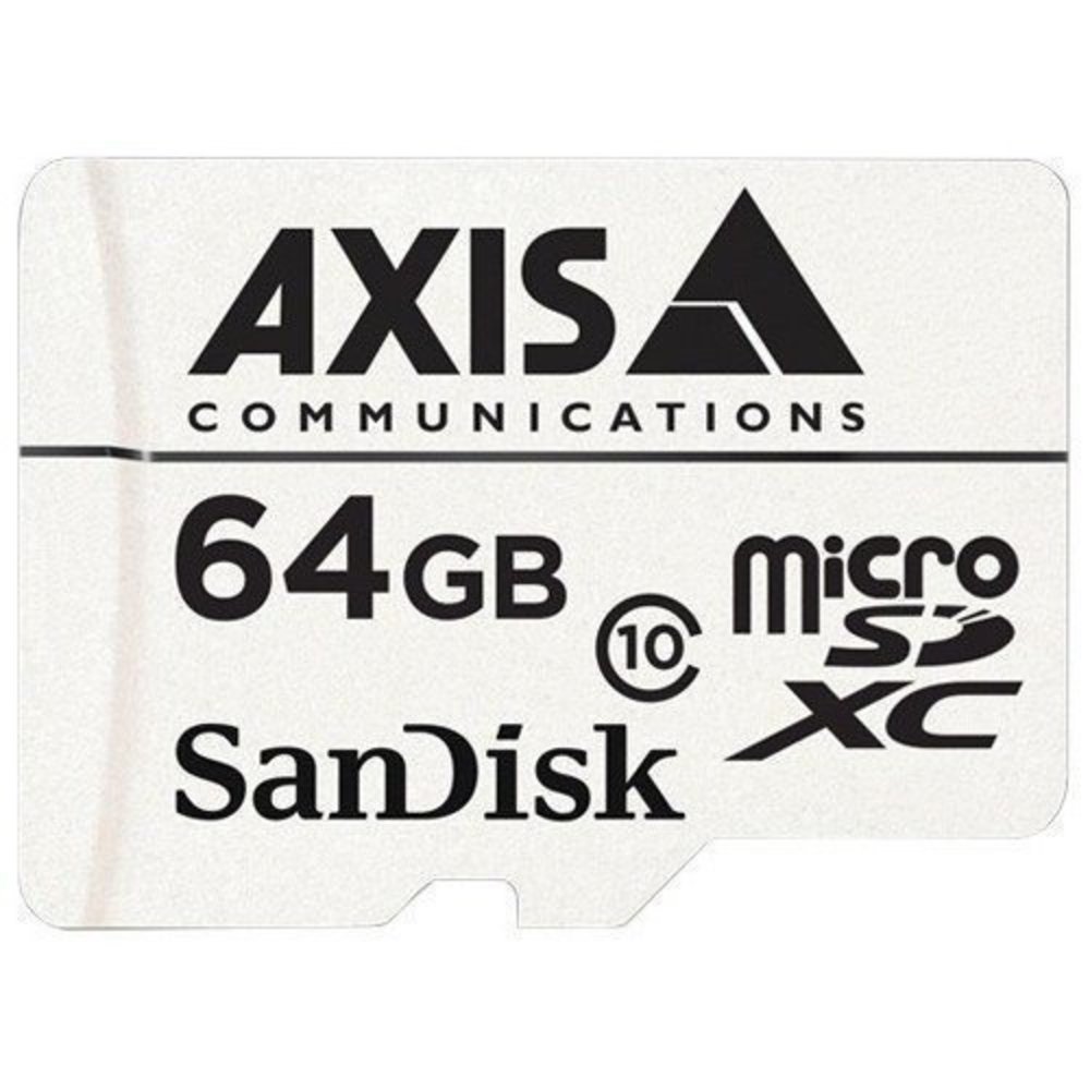 AXIS SURVEILLANCE CARD 64GB - High-Quality Storage Solution for Surveillance Systems