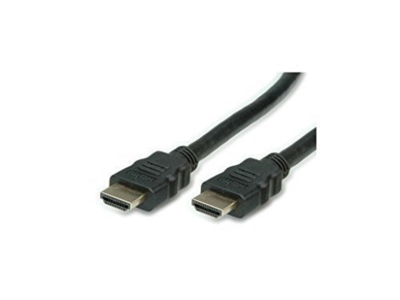 VALUE HDMI Ultra HD Kabel mit Ethernet ST/ST schwarz 1.0 m