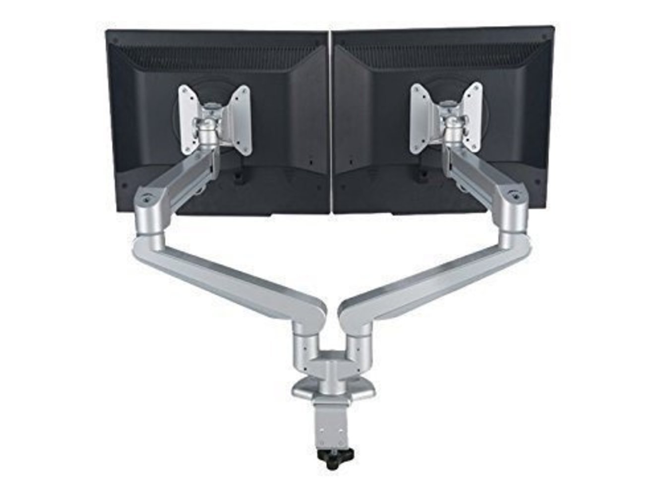 ROLINE Dual LCD-Arm Pneumatic Tischmontage 2 Gelenke Pivot