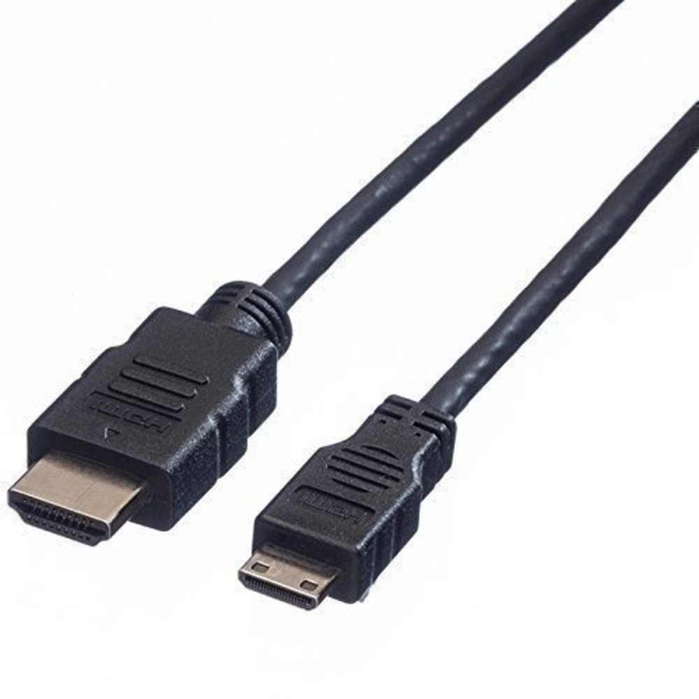 VALUE HDMI High Speed Kabel mit Ethernet HDMI ST - Mini HDMI ST 2.0 m