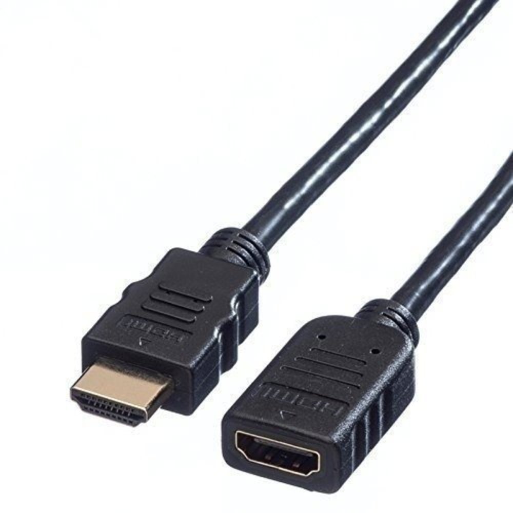 VALUE HDMI High Speed Verlängerungskabel mit Ethernet Stecker-Buchse 5.0 m