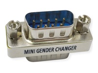 VALUE Mini Gender Changer DB9 ST/ST